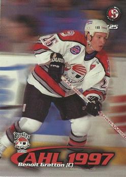 1997-98 SplitSecond Portland Pirates (AHL) #NNO Benoit Gratton Front