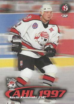 1997-98 SplitSecond Portland Pirates (AHL) #NNO Kevin Kaminski Front