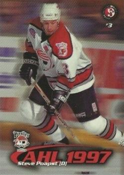 1997-98 SplitSecond Portland Pirates (AHL) #NNO Steve Poapst Front