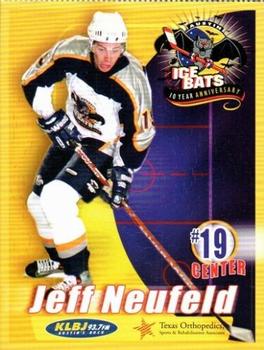 2005-06 Austin Ice Bats (CHL) #15 Jeff Neufeld Front