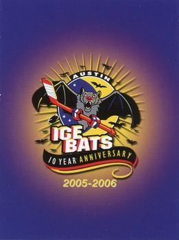 2005-06 Austin Ice Bats (CHL) #22 Austin Ice Bats Front