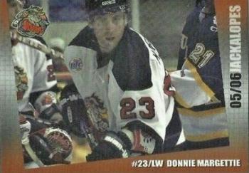 2005-06 Grandstand Odessa Jackalopes (CHL) #16 Don Margettie Front