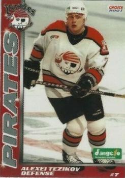 2000-01 Choice Portland Pirates (AHL) #14 Alexei Tezikov Front