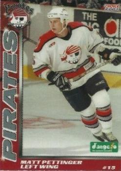 2000-01 Choice Portland Pirates (AHL) #18 Matt Pettinger Front
