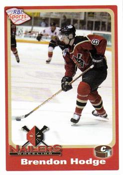 2003-04 RBI Sports ECHL #85 Brendon Hodge Front