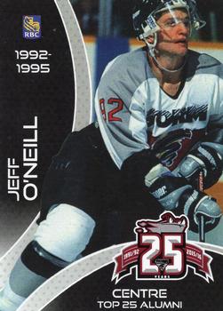 2015-16 Guelph Storm (OHL) Top 25 Alumni #A-05 Jeff O'Neill Front