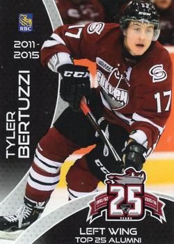 2015-16 Guelph Storm (OHL) Top 25 Alumni #B-11 Tyler Bertuzzi Front