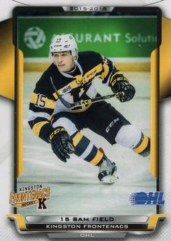 2015-16 Extreme Kingston Frontenacs (OHL) #17 Sam Field Front