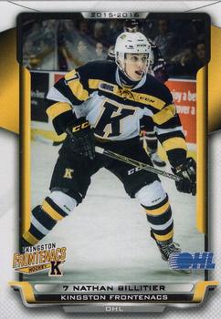 2015-16 Extreme Kingston Frontenacs (OHL) #21 Nathan Billitier Front