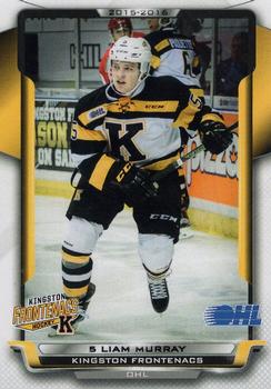 2015-16 Extreme Kingston Frontenacs (OHL) #23 Liam Murray Front