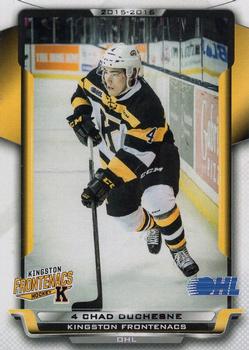 2015-16 Extreme Kingston Frontenacs (OHL) #24 Chad Duchesne Front