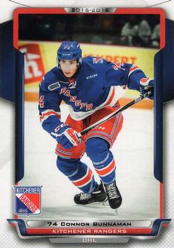 2015-16 Extreme Kitchener Rangers (OHL) #4 Connor Bunnaman Front