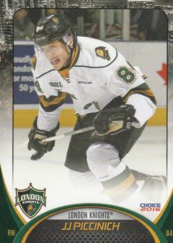 2015-16 Choice London Knights (OHL) #17 J.J. Piccinich Front