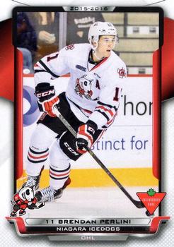 2015-16 Extreme Niagara IceDogs (OHL) #8 Brendan Perlini Front