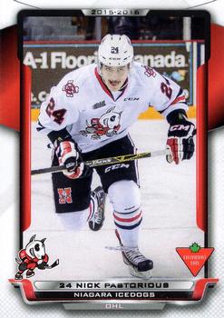 2015-16 Extreme Niagara IceDogs (OHL) #19 Nick Pastorious Front