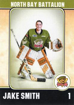 2015-16 Extreme North Bay Battalion (OHL) #2 Jake Smith Front