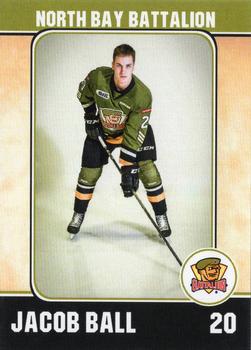 2015-16 Extreme North Bay Battalion (OHL) #16 Jacob Ball Front