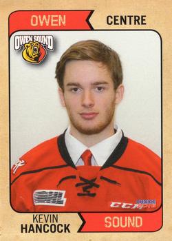 2015-16 Choice Owen Sound Attack (OHL) #9 Kevin Hancock Front