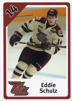 2015-16 Peterborough Petes (OHL) #NNO Eddie Schulz Front