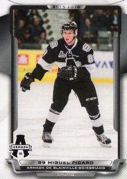 2015-16 Extreme Blainville Boisbriand Armada (QMJHL) #3 Miguel Picard Front