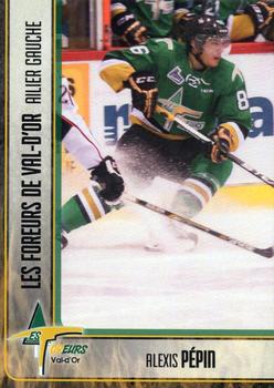 2015-16 Val-d'Or Foreurs (QMJHL) #18 Alexis Pepin Front