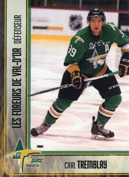 2015-16 Val-d'Or Foreurs (QMJHL) #22 Carl Tremblay Front