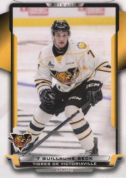 2015-16 Extreme Victoriaville Tigres (QMJHL) #21 Guillaume Beck Front