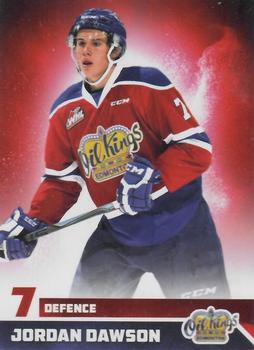 2015-16 Edmonton Oil Kings (WHL) #5 Jordan Dawson Front