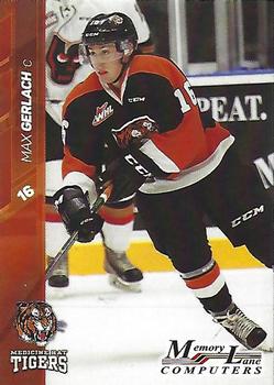 2015-16 Medicine Hat Tigers (WHL) #NNO Max Gerlach Front