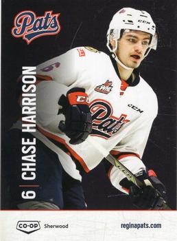 2015-16 Co-op Regina Pats (WHL) #NNO Chase Harrison Front