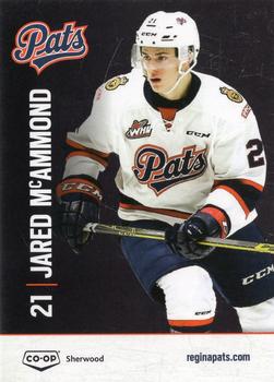 2015-16 Co-op Regina Pats (WHL) #NNO Jared McAmmond Front