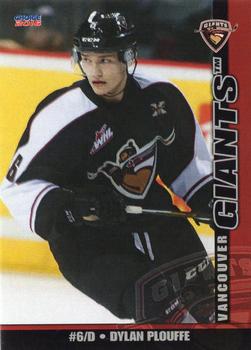 2015-16 Choice Vancouver Giants (WHL) #20 Dylan Plouffe Front