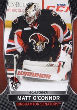 2015-16 Choice Binghamton Senators (AHL) #22 Matt O'Connor Front