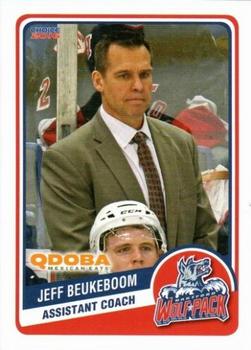 2015-16 Choice Hartford Wolf Pack (AHL) #27 Jeff Beukeboom Front