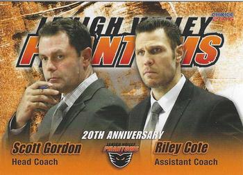 2015-16 Choice Lehigh Valley Phantoms (AHL) #23 Scott Gordon Front