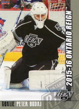 2015-16 Choice Ontario Reign (AHL) #5 Peter Budaj Front