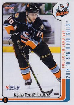 2015-16 Choice San Diego Gulls (AHL) #11 Kyle MacKinnon Front