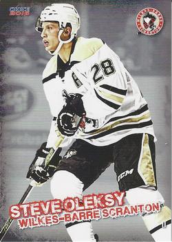 2015-16 Choice Wilkes-Barre/Scranton Penguins (AHL) #14 Steven Oleksy Front