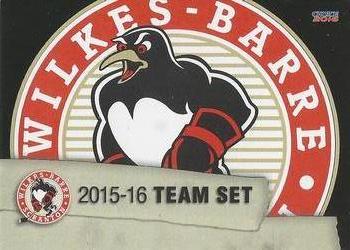 2015-16 Choice Wilkes-Barre/Scranton Penguins (AHL) #NNO Wilkes-Barre/Scranton Penguins Front