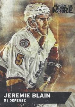 2015-16 Vienna Beef Chicago Wolves (AHL) #NNO Jeremie Blain Front