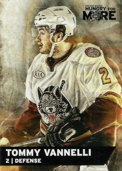 2015-16 Vienna Beef Chicago Wolves (AHL) #NNO Tommy Vannelli Front