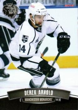 2015-16 Choice Manchester Monarchs (ECHL) #9 Derek Arnold Front