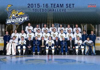 2015-16 Choice Toledo Walleye (ECHL) #NNO Toledo Walleye Front