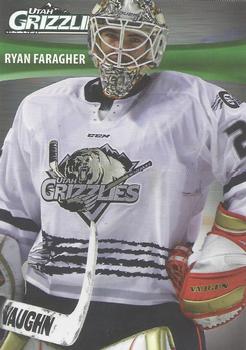 2015-16 Dick's Sporting Goods Utah Grizzlies (ECHL) #7 Ryan Faragher Front