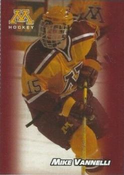 2003-04 Valvoline Minnesota Golden Gophers (NCAA) #NNO Mike Vannelli Front