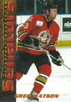 2003-04 Binghamton Senators (AHL) #NNO Greg Watson Front