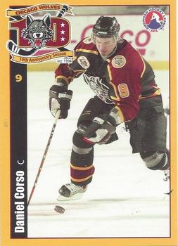 2003-04 Edy's Chicago Wolves (AHL) #5 Daniel Corso Front