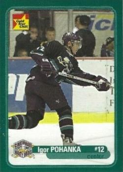 2003-04 Gold Star Chili Cincinnati Mighty Ducks (AHL) #B-12 Igor Pohanka Front
