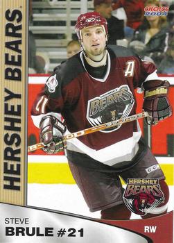 2003-04 Choice Hershey Bears (AHL) #NNO Steve Brule Front