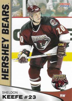 2003-04 Choice Hershey Bears (AHL) #NNO Sheldon Keefe Front